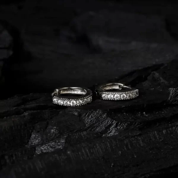 kaamari's 925 Sterling Silver Hoop earrings for Women and Girls silver earrings - Image 2